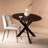Giga Meubel Eettafel Ziggy Bruin Ovaal 200cm Spinpoot