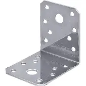 Alberts 869083 hoekverbinder | rvs | 70 x 70 x 55 mm | set van 20
