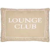 Mars & More Lounge Club buitenkussen taupe 50x70cm