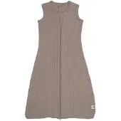 Lodger Hopper - Hydrofiele Slaapzak Baby - Bruin - 0.3 TOG - 80cm - Biologisch Katoen - Zomerslaapzak & Babyslaapzak