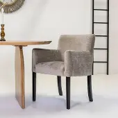 Giga Meubel Eetkamerstoel Roos Taupe Loft Liver