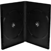 MediaRange DVD doosje 50pcs Double black bulk