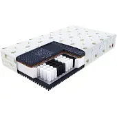 FDM MORK Matras 80x200 cm - Hoogte 24 cm H3 en H4 - Pocketvering Matrassen - Dubbelzijdig - 7 zones - Antiallergisch