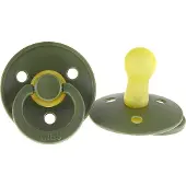 BIBS Fopspeen latex 6-18 maanden Hunter Green