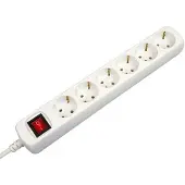 VB Extend Stekkerdoos | TCD 6V + RA 5 meter 3x1.5mm² wit + schakelaar