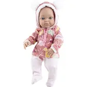 Paola Reina baby pop, meisjeshoodie, 32 cm - pop, speelgoed