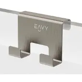 EAVY Douchehaak RVS - Universele Douchecabine Haak - Douchewand Haak - Douchehanger