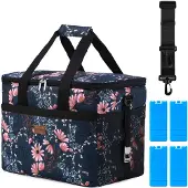 Packaway 4 Laags Geïsoleerde Koeltas - Lunchtas 30 liter - Japanese Flower