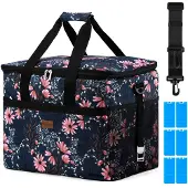 Packaway 4 Laags Geïsoleerde Koeltas - Lunchtas 40 liter - Japanese Flower