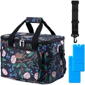 Packaway 4 Laags Geïsoleerde Koeltas - Lunchtas 15 liter - Passion Flower