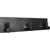 EAVY - Zelfklevende handdoekhouder - Gunmetal - RVS