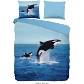 Pure Dekbedovertrek orca