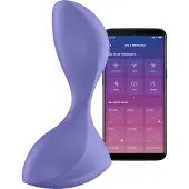 Satisfyer Sweet Seal - App-gestuurde anale vibrator (paars)