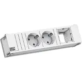 Bachmann CONI 2xCEE7/3 1xCM 0,2m GST18 RAL9010