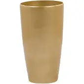 Beliani TSERIA - plantenbak voor buiten-Goud-Stenenmix