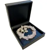 Ruben Robijn Ruby mania armband 22 roze kwarts nugget 1st -