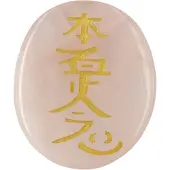 Spiru Edelsteen Roze Kwarts Hon-Sha-Ze-Shon-Nen Reiki