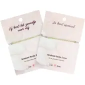 Ruben Robijn Peridoot hartje zomer armband - Love Gems