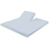 Eleganzzz Splittopper Hoeslaken Perkal Katoen - licht blauw 180x200cm