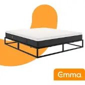 Emma Original Metalen Bed - 140x200 cm - Hoofdbord