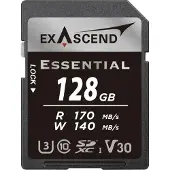 EXASCEND Essential UHS-I SD Card(V30) 128GB