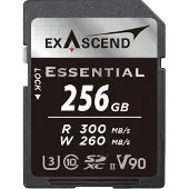 EXASCEND 256GB UHS-II SD V90 Series Essential geheugenkaart