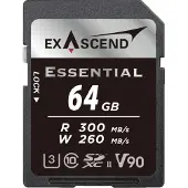 EXASCEND Essential UHS-II SD Card(V90) 64GB