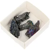 Spiru Ruwe Siliciumcarbide Edelsteen ca. 10-15 gram in Doosje