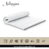 Nirwana bedden 160x220 Topdekmatras - Topper NASA-VISCO - Traagschuim - 7 CM -