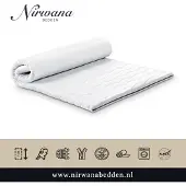 Nirwana bedden - Topdekmatras - 170x190 - Koudschuim HR - 7CM