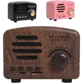 FT Retro Bluetooth speaker / fm radio Pink