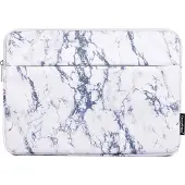 Canvas Artisan Laptophoes 13 Inch - Sleeve - Wit Marmer