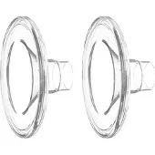 Youha 2 stuks 28mm Borstschilden YH-28mm
