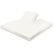Eleganzzz Splittopper Hoeslaken Jersey Katoen Stretch - ivoor 180x210/220cm