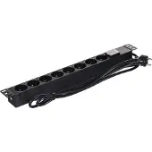 A-Lan Alantec Power bar 19" - 8x230V