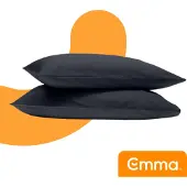 Emma Percal Kussenslopen 60x70 cm Groen