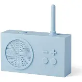 Lexon TYKHO3 FM-radio en draadloze luidspreker Lichtblauw (FM, Bluetooth), Radio, Blauw
