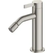 Hotbath Ace AC018 Bidetkraan - Geborsteld Nikkel - Messing - Kranen, Bidetkranen - 8720847723086