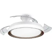 Philips Bliss Plafondventilator 28 W, 35 W (Ø x h) 510 mm x 418 mm Goud Met lamparmatuur, Timer