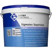 Sigma Sigmatex Superlatex Matt | Matte Muurverf en Plafondverf 5 LTR - Wit