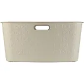 Curver Softex wasmand 45 liter krijtwit |