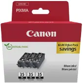 Canon Inktcartridge PGI-35 triple pack Zwart Multipack