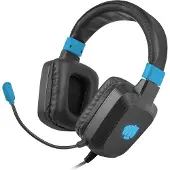 Natec HEADSET FURY RAPTOR MET MICROFOON RGB VERLICHTING ZWART-BLAUW
