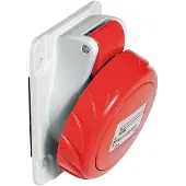Schneider Electric Hoekpaneelstopcontact PratiKa 16A 5P 400V IP67 - PKF16F735