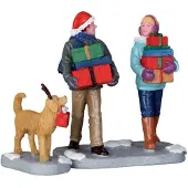 Intratuin Lemax Kerstdorpminiatuur Christmas Party (kerstfeest) H 7,3 Cm