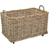 Beliani KITIM - Manden set - Natuurlijk - Rotan