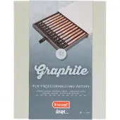 Bruynzeel Design Graphite Box Grafietpotloden - 12 stuks