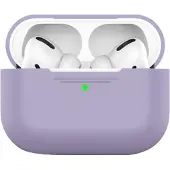 KEYBUDZ Elevate Hoesje – Geschikt voor – AirPods Pro 2 – Gemaakt van premium siliconen – Naadloze pasvorm – Werkt met draadloze opladen – Roze - Paars