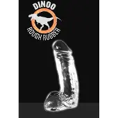 Dinoo Dildo Overo 22,5 cm - transparant