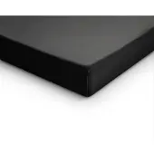 Primaviera Deluxe Splittopper Hoeslaken Satin Black Satijn-180 x 220 cm
